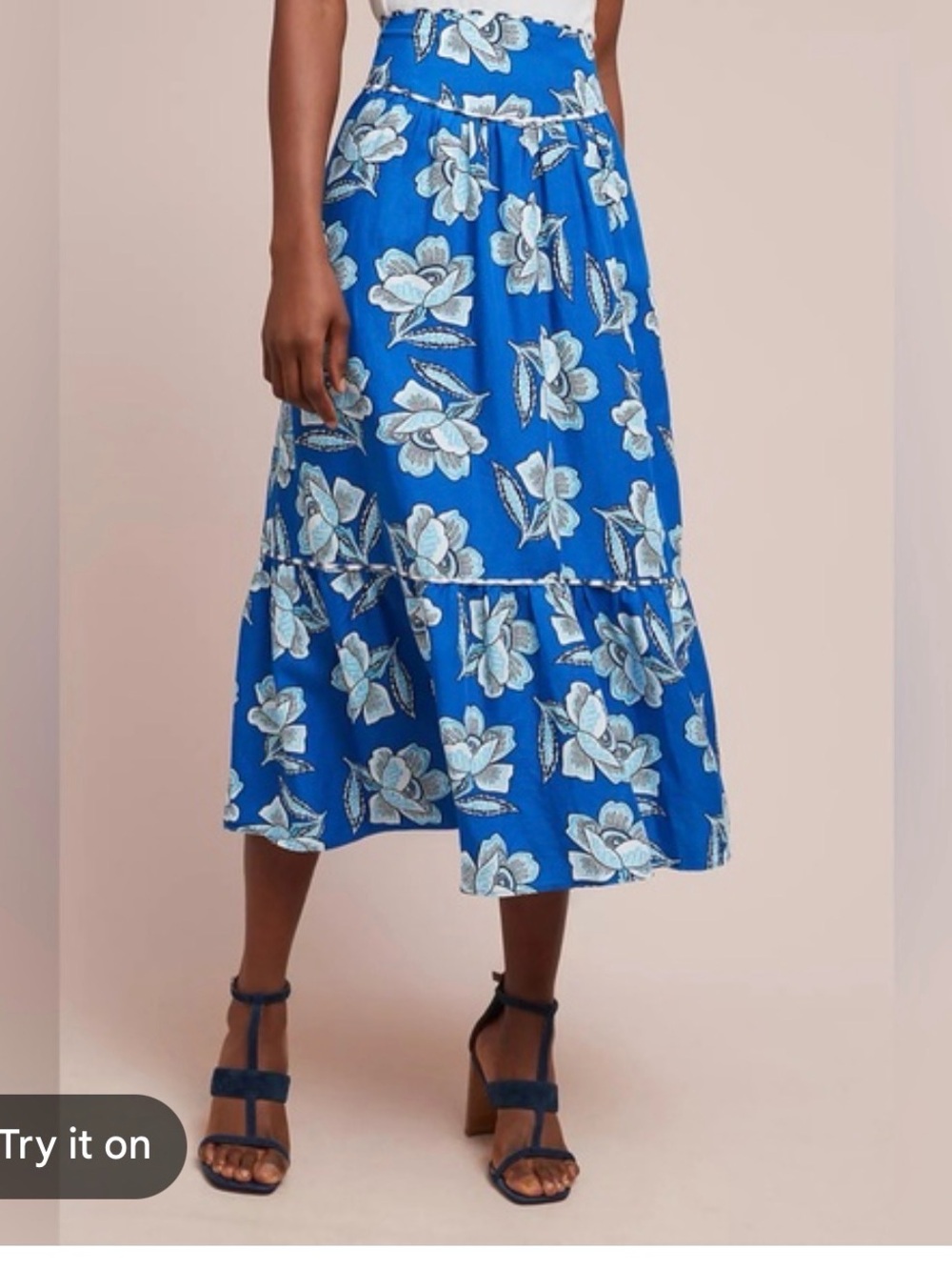 Anthropologie Maeve midi skirt 6